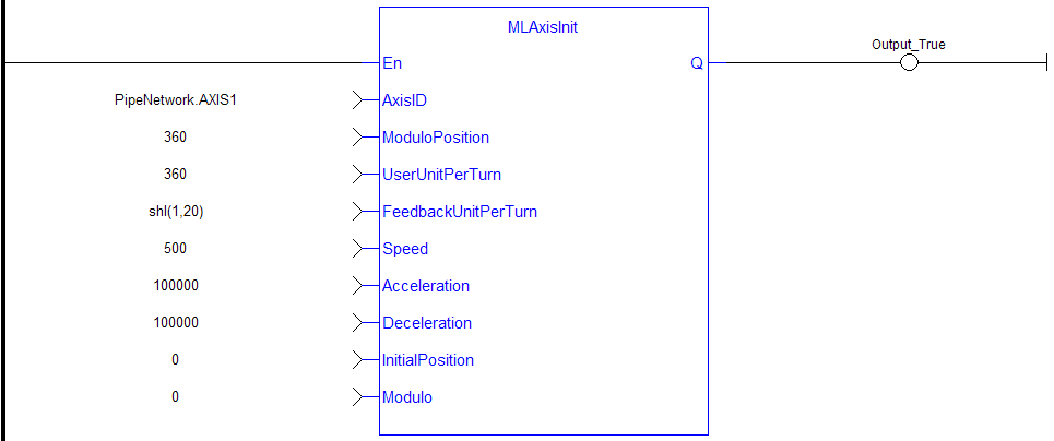 MLAxisInit: LD example